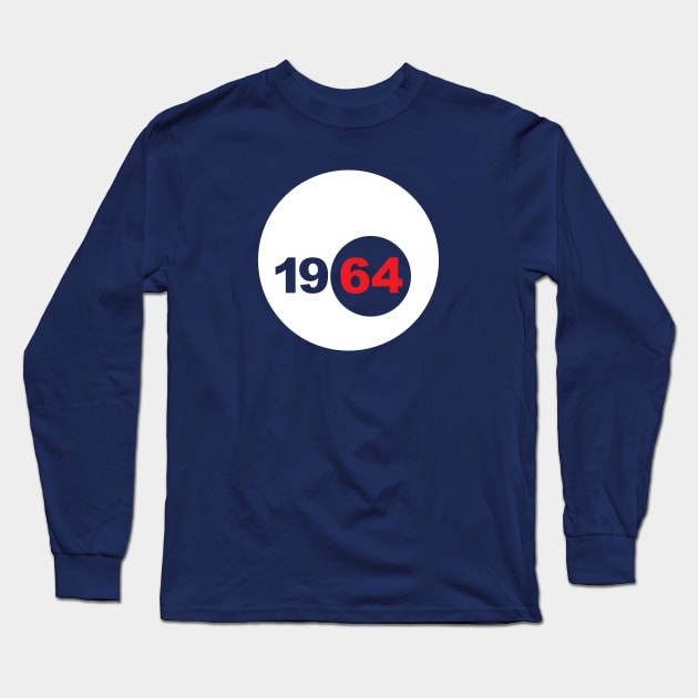 1964 Long Sleeve T-Shirt by modernistdesign